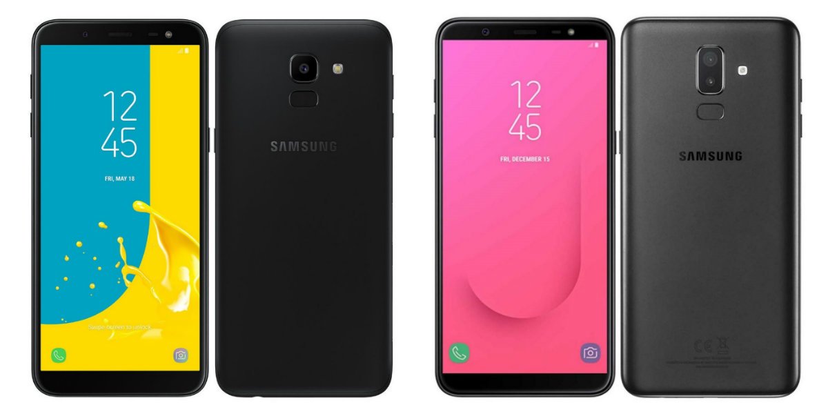 Samsung Galaxy J6 and J8