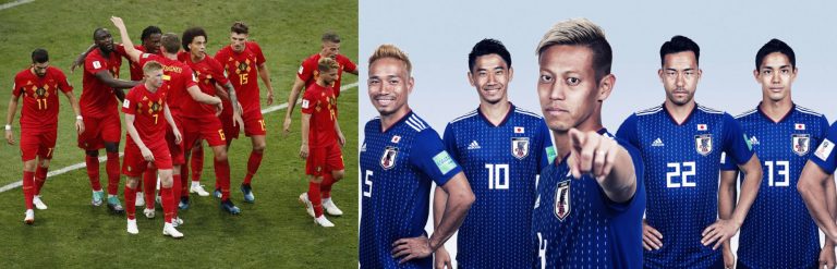 Belgium vs Japan