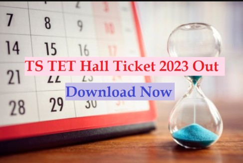 TS TET Hall Ticket 2023 Download
